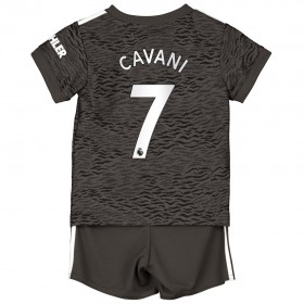 Jalkapallo Pelipaidat Manchester United Edinson Cavani 7 Lasten Vieraspaita 2020-2021 Lyhythihainen